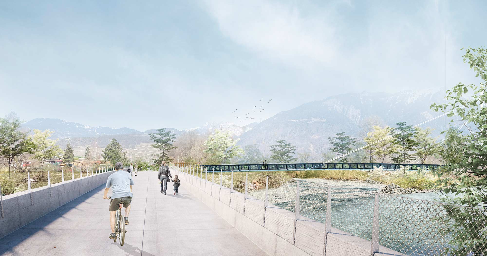 Passerelle Massongex-Bex